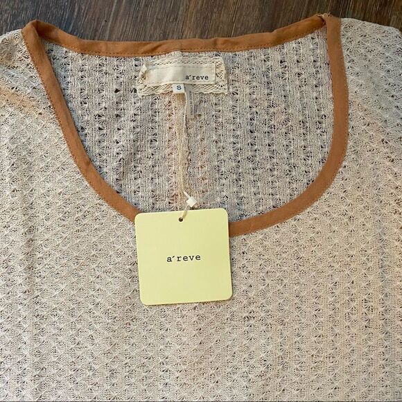 NWT A’Reve High Low Sleeveless Tunic Size S - Picture 7 of 8